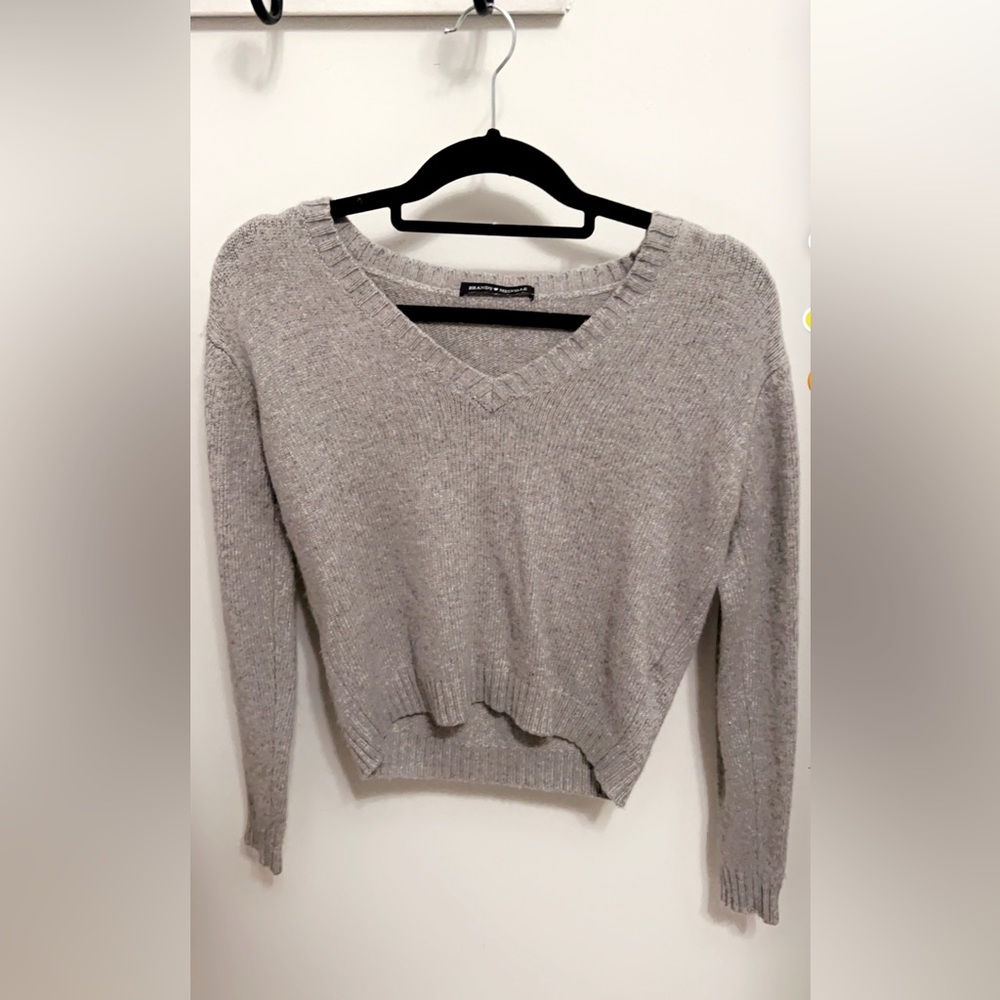 BRANDY MELLVILE GREY SWEATER